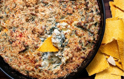 Mısır Cipsi ve Enginar Dip Sos